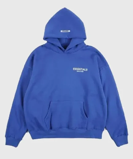 Essentials Fear of God Hoodie Blue