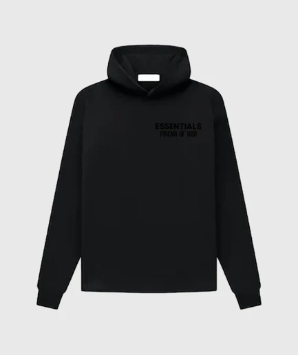 Essentials Friend Of God Hoodie Black