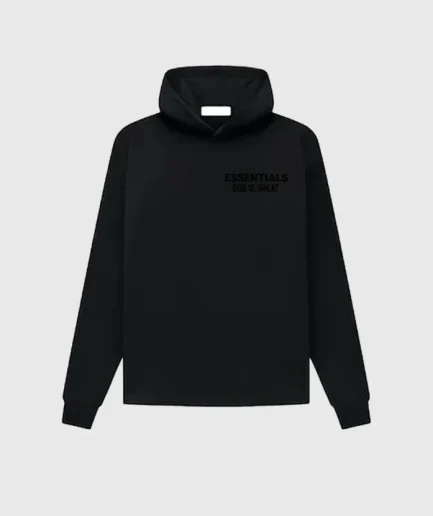 Essentials God Is Great Hoodie Black