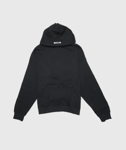 Fear Of God Essentials 3M Logo Pullover Hoodie Black