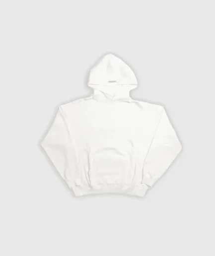 Fear of God Essentials 3M Logo Pullover Hoodie White