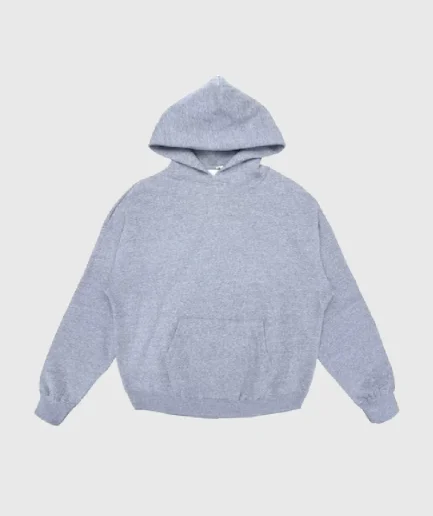 Fear of God Essentials Graphic Pullover Hoodie Grey