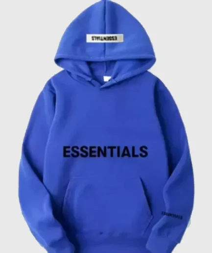 Fear of God Essentials Hoodie Blue