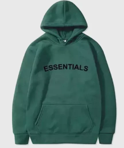Fear of God Essentials Oversized Hoodie Green