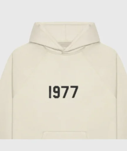 Fear Of God Essentials Star Hoodie Beige