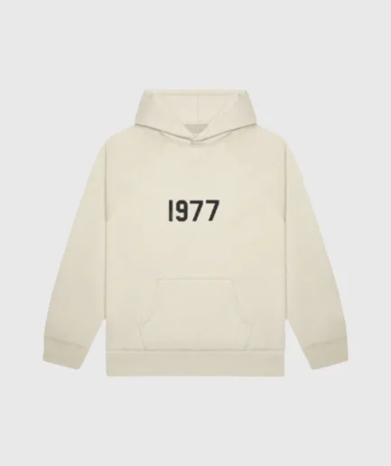 Fear Of God Essentials Star Hoodie Beige