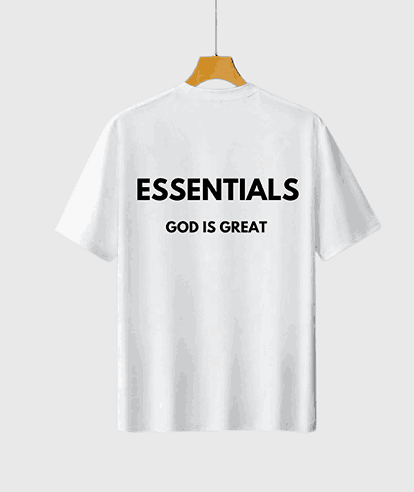 Essentials God Is Great White T-Shirt